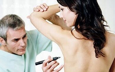 Surgical method of breast growth