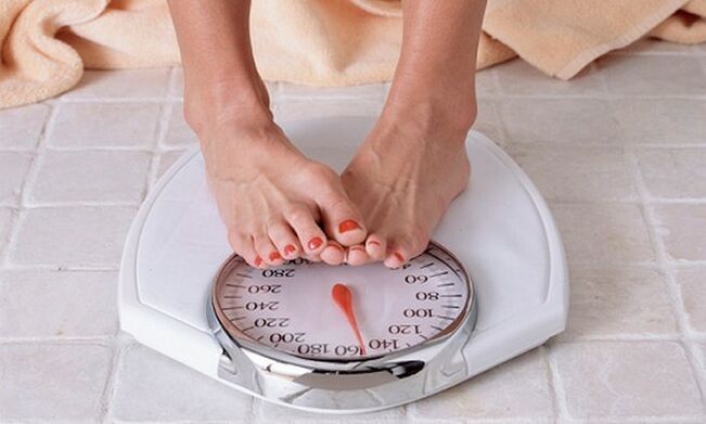 Weight change changes as a negative impact on the chest shape