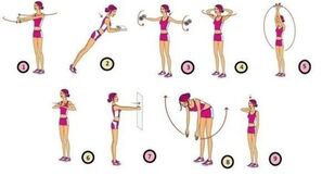 A number of sports exercises that will help increase breast size